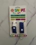 New Snapz 3 In 1 Dummy Clip Blue Stars