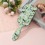 Light Green Equine Pattern Brush EB1