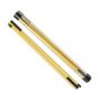 Luejnbogty Golf Alignment Sticks Training Aid 2 Pack 3-SECTION 48 Inch Golf Swing Trainers Foldable Practice Rods Sticks