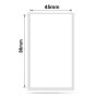 NB198 - - B1 / B21 / B3S / B4 - 45X80MM - 95 White Labels