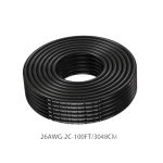 1PC 26 Gauge 2 Core Electrical Wire 26AWG 30.5M