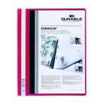 Durable A4 Duraplus Quote Folder – Red Each