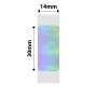 NB428 - NIIMBOT - B18 / N1 - 14X30MM - 190 SILVER HOLOGRAM LABELS