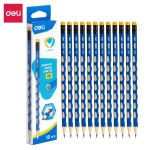 Graphite Pencil Hb With Grip Blue 12’S- EC016-HB