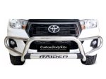 Toyota Hilux 2016 – 2019 Tri Bumper With Oval Cross Member Stainless Steel Asb