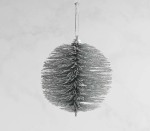 Bauble Brush 10CM Silver