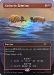 Cathartic Reunion 7045 Rainbow Foil Secret Lair Drop Series - Damaged Foil