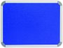 Info Board Aluminium Frame - 1000 1000MM - Royal Blue