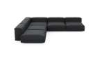 Five Module Corner Sofa - Linen - Anthracite - 346CM X 346CM