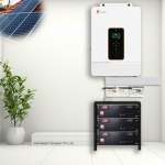 SRNE 10KW Solar Panel Inverter With Nava Solar 9.6KWH Lithium Battery Solar Kit Includes Installation