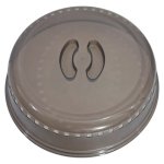 Prep Solution Plastic Microwave Food Cover Grey 26CM