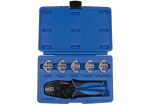 Plier Ratchet Crimper Set 7PC Interchangeable