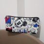 Ume Vintage Mickey & Donald Duck Canvas Pencil Case - Large Capacity Durable Twill Fabric Ideal For Students And Office Supplies