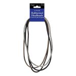Diane Head & Pony Tail Holders Rubberized Silicone Assorted Colours 4 PACK