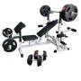Universal Workstation X 100KG Vinyl Tri-grip Weight Set