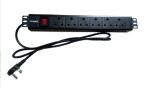 Acconet. Pdu 1U Rackmount 6 Way 3 Pin Sa Plug -RM-PDU-SA6