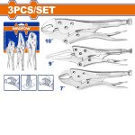 3 Piece Locking Pliers Set WLP5703
