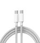 Type C Cable - Type C To Type C Fast Charging Cable - 1 Meter Braided Cord