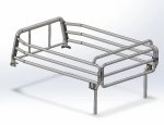Mahindra Pik Up Single Cab Bzt Cattle Rails For