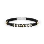 City Bracelet With Anchor Symbol And Coloured Details