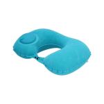 Travel Inflatable Neck Pillow Light Blue