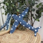 Shaped Pillow Airplane Shades Of Blue