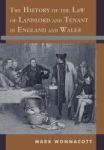 The History Of The Law Of Landlord And Tenant In England And Wales Hardcover New
