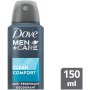 Dove Men+care Antiperspirant Deodorant Body Spray Clean Comfort 150ML