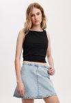 Cotton On All Day Boat Neck Tank - Black