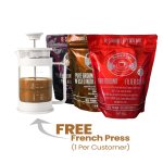 Ground Coffee 500G - Perfection Mix Pack Free French Press