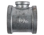 Bulk Pack X 3 Galvanised Reducing Tee - 50X32MM