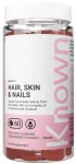 Known Hair Skin & Nails Vitamin Gummies Strawberry