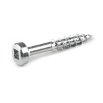 100 PK Zinc Pocket-Hole Screws Coarse Pan-head 25MM 7 SPS-C1-100-INT