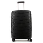 Pierre Cardin Monterrey Hard Case Luggage - Black - Large