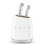 Smeg KBSF02 Knife Block Set – White