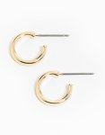 Goldair Gold Simple Huggie Hoop Earrings
