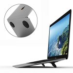 Cq Portable Invisible Laptop Stand For Desk Ergonomic Computer Keyboard Riser Stand 2PCS Repeatable Self-adhesive Laptop Feet MI