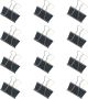 12 Pcs Metal Drawing Board Clips Heavy-duty Painting Clamps For Sketch