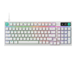 Logitech G316 X 98 98% Wired Gaming Keyboard - White