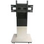 Interactive Touch Panel Mobile Stand White