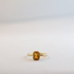 Emerald Cut - Small - Citrine Small