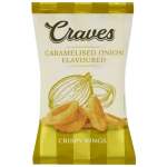 Craves Caramelised Onion Flavoured Crispy Rings 60GR