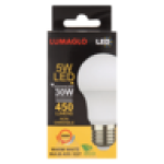 Warm White E27 Non-dimmable LED Light Bulb Screw-in Globe 5W