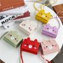 Cute Cartoon Rabbit Shoulder Messenger Bag MINI Coin Purse Wallet Children's Bag For Outdoor Traveling Holiday Gift For Girls