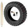 Motorcycle Electric Scooter Refitted 11-INCH Tubeless Tyre 90/65-6.5 Thick Road Tire