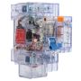 Earth Leakage Breaker C63 1P+N Transparent