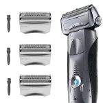 Hongnal 3PACK 70S Series 7 Replacement Head For Braun Series 7 Foil Shaver Replacement Heads Compatible Braun Series 7 Replaceme