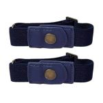 2 Pack Invisible Side Belt No Buckle Belt Women And Men