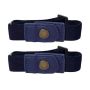 2 Pack Invisible Side Belt No Buckle Belt Women And Men