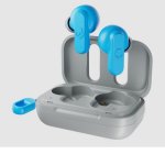 Skullcandy Dime Tru Wireless In Ear Light Grey Blue Earbuds